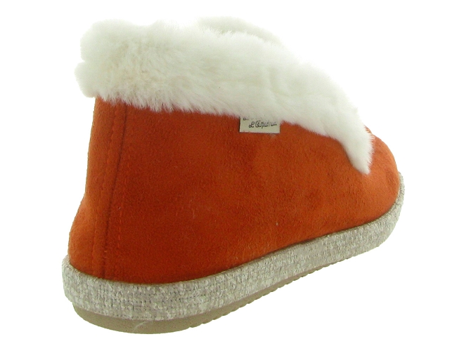 chaussons et pantoufles - Montant - femme - Synthétique - Orange - La maison de l espadrille6733401_5