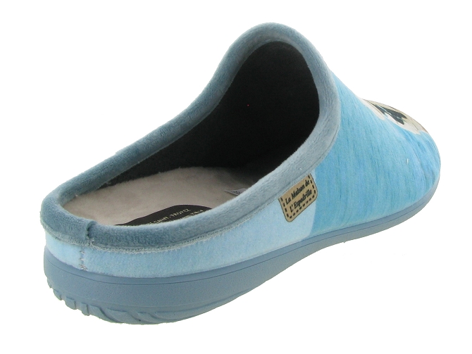 chaussons et pantoufles - Mules Sabots - homme - Synthétique - Bleu - La maison de l espadrille6733501_5