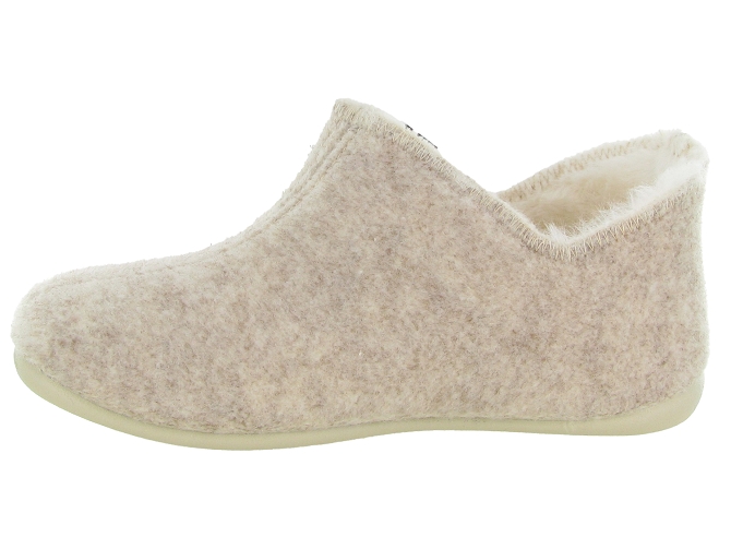 chaussons et pantoufles - Montant - femme - Synthétique - Beige - La maison de l espadrille6734201_4