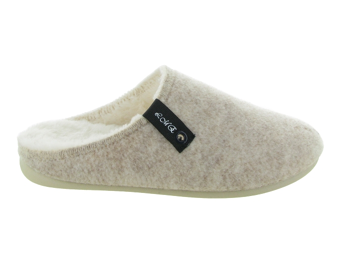 chaussons et pantoufles - Mules Sabots - femme - Synthétique - Beige - La maison de l espadrille6734301_2