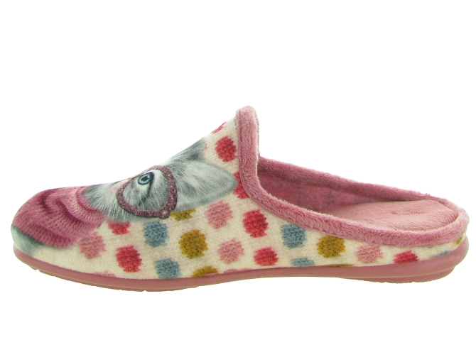 chaussons et pantoufles - Mules Sabots - femme - Synthétique - Rose - La maison de l espadrille6734401_4