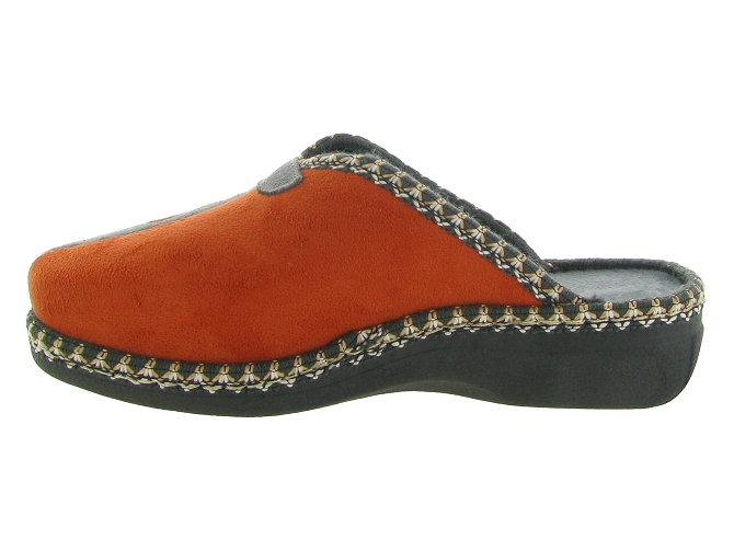 La maison de l espadrille chaussons et pantoufles 4205 orange6734702_4