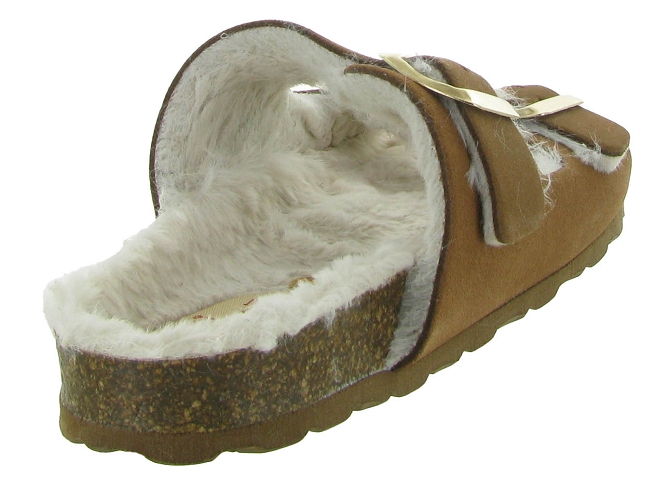 La maison de l espadrille chaussons et pantoufles 7900  7 mule deux boucles camel6734901_5