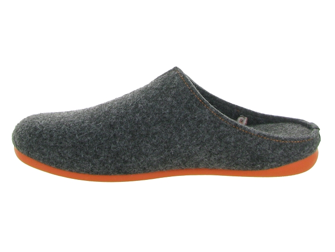 chaussons et pantoufles - Mules Sabots - homme - Feutrine - Noir - La maison de l espadrille6735401_4