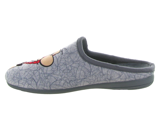 chaussons et pantoufles - Mules Sabots - homme - Synthétique - Gris - La maison de l espadrille6735601_5