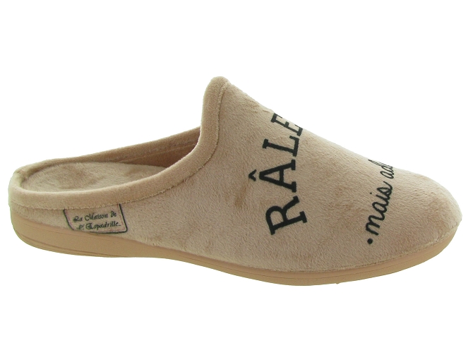 La maison de l espadrille chaussons et pantoufles 101  7  mule rose pale6736001_3