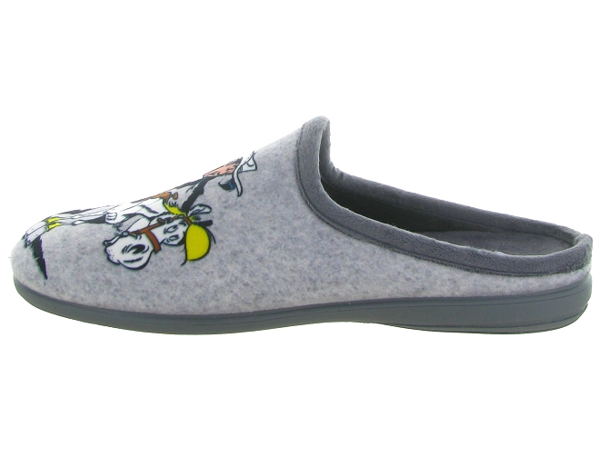 chaussons et pantoufles - Mules Sabots - homme - Synthétique - Gris - La maison de l espadrille6736101_5