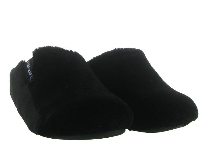 chaussons et pantoufles - Mules Sabots - femme - Synthétique - Noir - Verbenas6736301_3