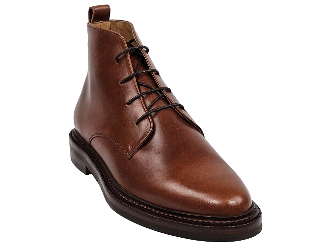 bottines et boots - Chelsea - homme - Cuir - Marron - Bobbies6740001_3