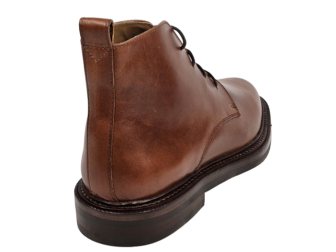 bottines et boots - Chelsea - homme - Cuir - Marron - Bobbies6740001_5