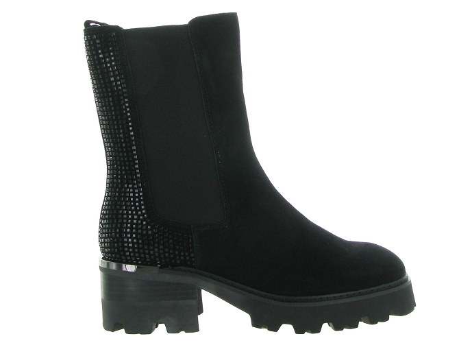 bottines et boots - Casual - femme - Cuir - Noir - Alma en pena6743401_2