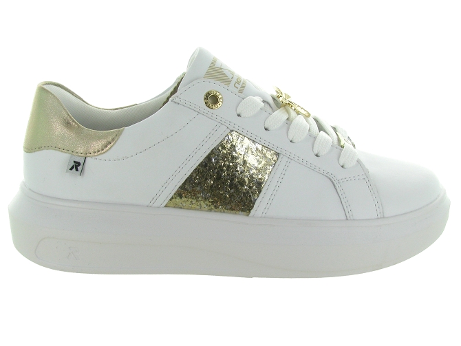 baskets et sneakers - Confort - femme - Synthétique - Blanc - Rieker6745101_2