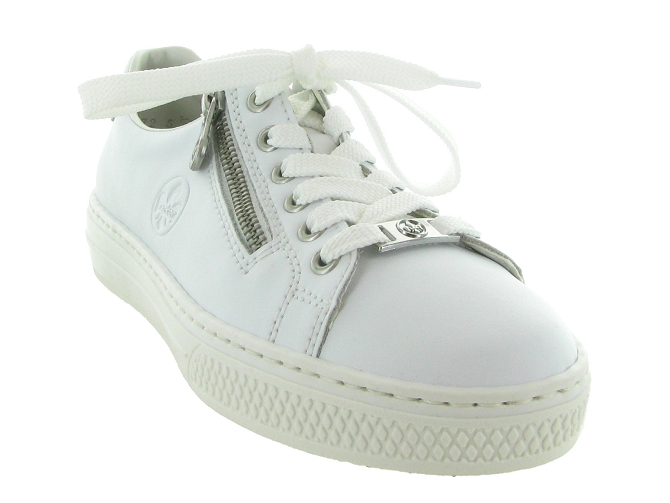 baskets et sneakers - Confort - femme - Cuir - Blanc - Rieker6745301_3