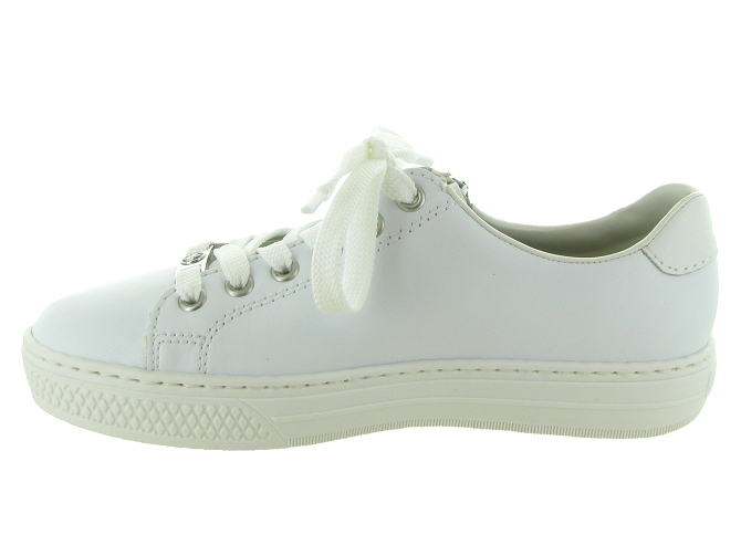 baskets et sneakers - Confort - femme - Cuir - Blanc - Rieker6745301_4