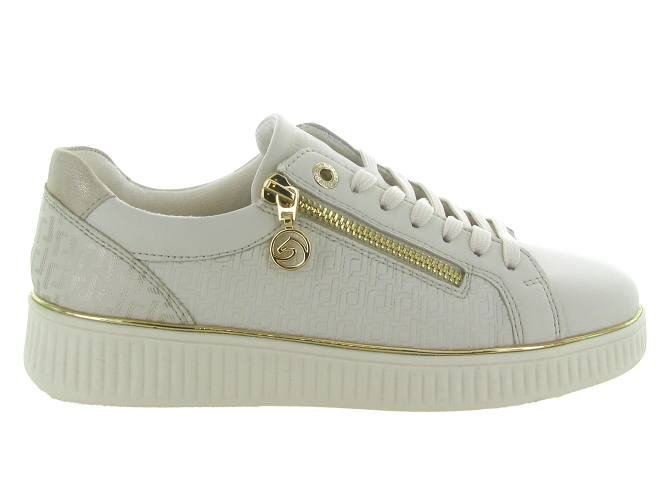 baskets et sneakers - Confort - femme - Cuir - Blanc - Remonte6746401_2