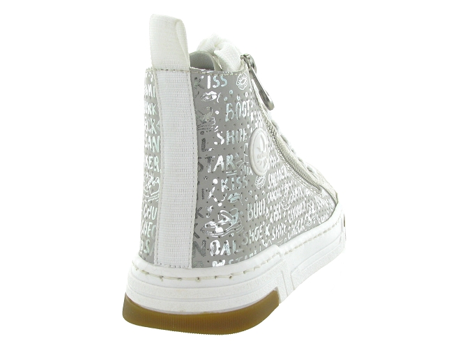 baskets et sneakers - Montante - femme - Synthétique - Argent - Rieker6747401_5