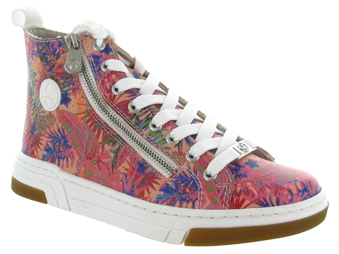 baskets et sneakers - Montante - femme - Synthétique - Multicolor - Rieker