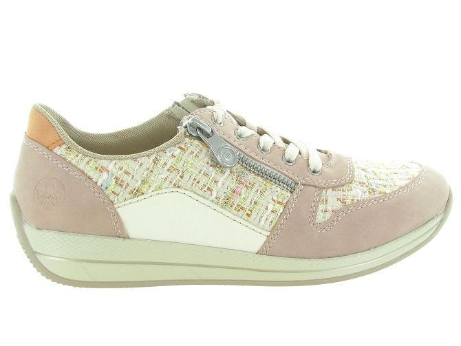 baskets et sneakers - Confort - femme - Synthétique - Rose - Rieker6747501_2