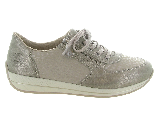 baskets et sneakers - Confort - femme - Synthétique - Beige - Rieker6747601_2