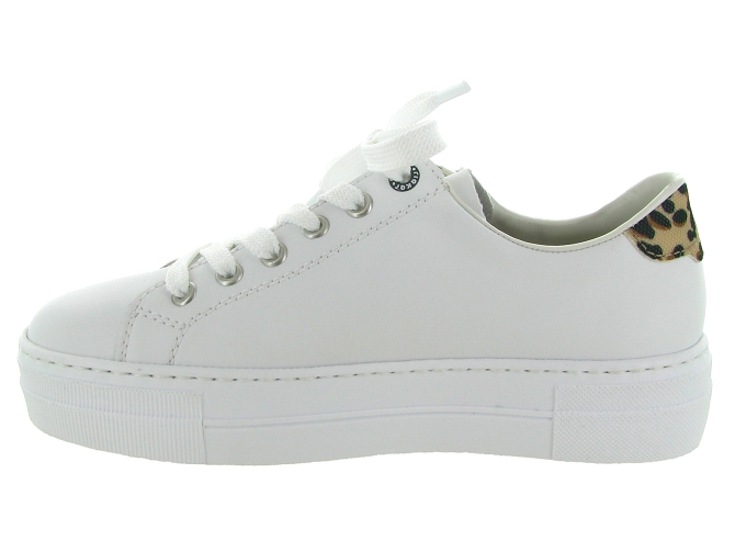 baskets et sneakers - Confort - femme - Cuir - Blanc - Rieker6748201_4