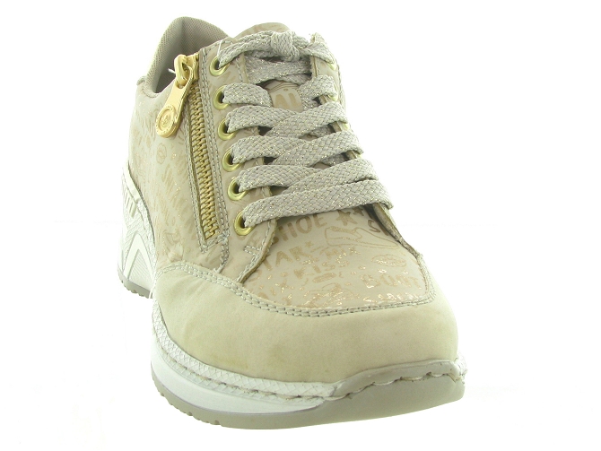 baskets et sneakers - Confort - femme - Synthétique - Beige - Rieker6748301_3