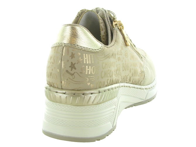 baskets et sneakers - Confort - femme - Synthétique - Beige - Rieker6748301_5