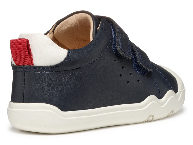 chaussures bebe du 18 au 27 - Semelle souple - bebe garcon - Cuir - Bleu Marine - Geox6755301_5