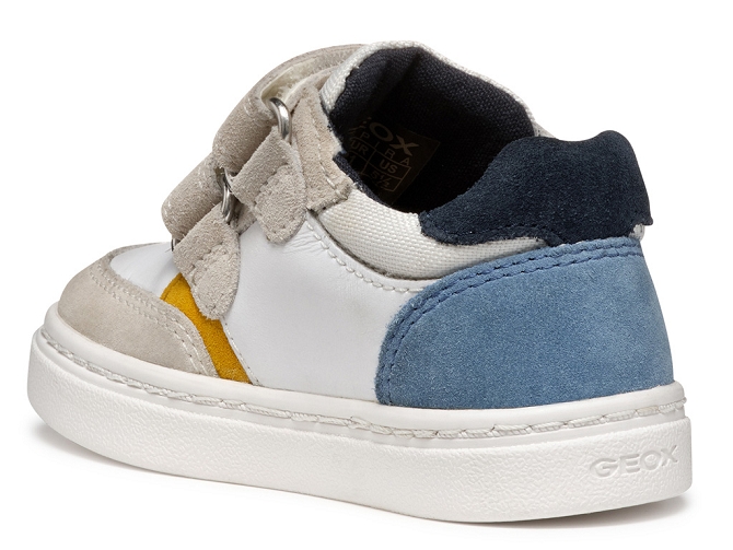 baskets et sneakers - Semelle souple - bebe garcon - Cuir - Blanc - Geox6755401_4