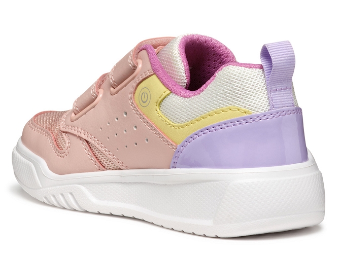 baskets et sneakers -  - junior fille - Synthétique - Rose - Geox6756801_4