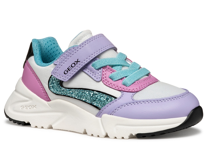 baskets et sneakers -  - junior fille - Synthétique - Violet - Geox