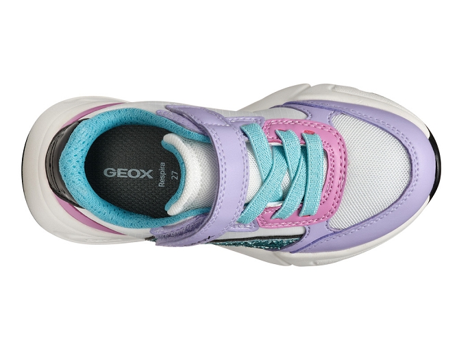 baskets et sneakers -  - junior fille - Synthétique - Violet - Geox6757001_3