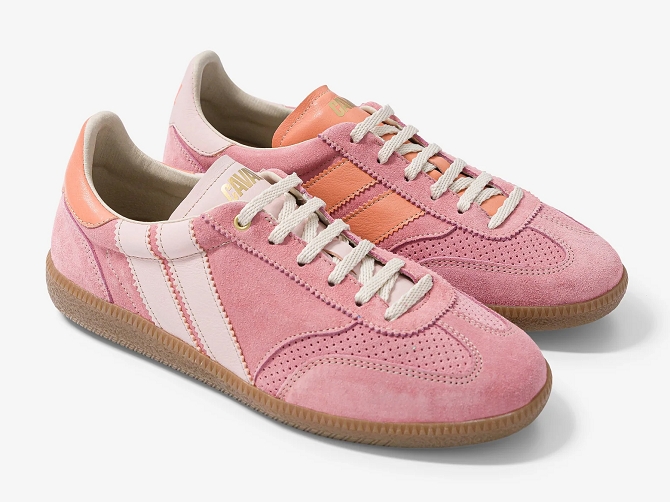 baskets et sneakers - Tendance - femme - Nubuck - Rose - Caval