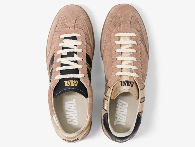 baskets et sneakers - Tendance - femme - Nubuck - Beige - Caval6759103_3