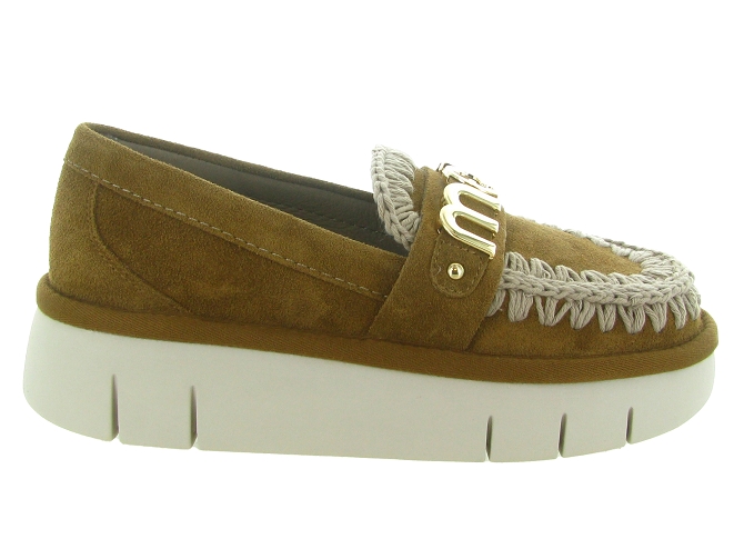 mocassins - Compensé - femme - Nubuck - Chestnut - Mou6761001_2