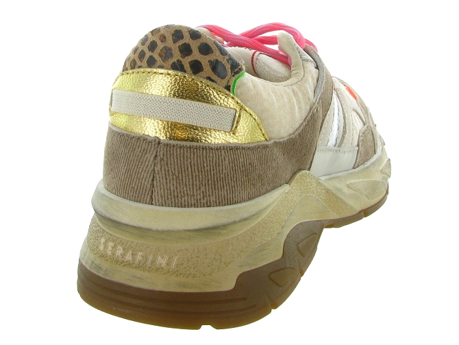 baskets et sneakers - Tendance - femme - Cuir - Beige - Serafini6761901_5