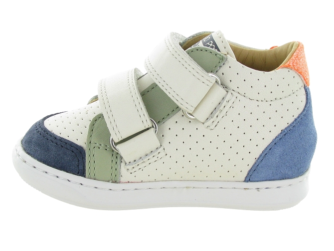 chaussures bebe du 18 au 27 - Semelle souple - bebe garcon - Cuir - Blanc - Shoo pom6762001_4