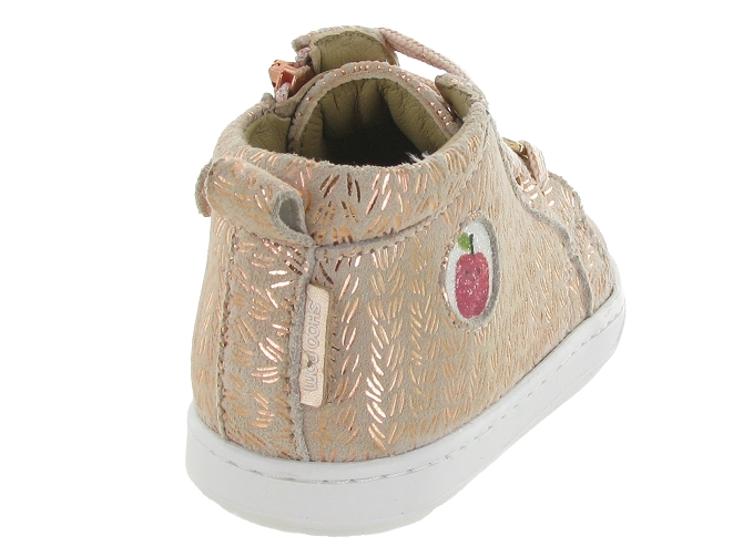 chaussures bebe du 18 au 27 - Semelle souple - bebe fille - Cuir - Rose - Shoo pom6762401_5