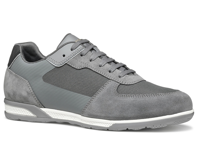 baskets et sneakers - Confort - homme - Synthétique - Gris - Geox