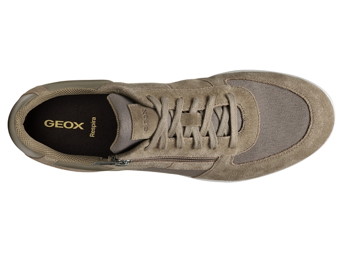 chaussures a lacets - Confort et décontracté - homme - Toile  - Gris - Geox6764501_3