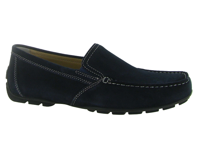 mocassins - Elégant - homme - Synthétique - Bleu - Geox