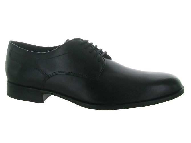 chaussures a lacets - Cérémonie - homme - Cuir - Noir - Geox