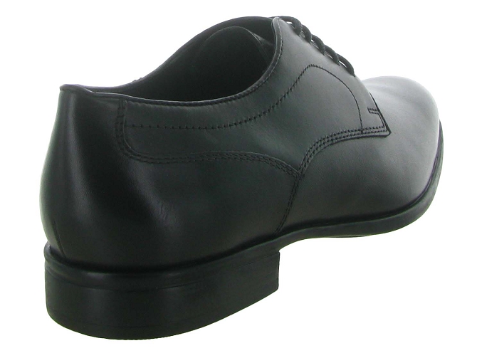 chaussures a lacets - Cérémonie - homme - Cuir - Noir - Geox6765001_5