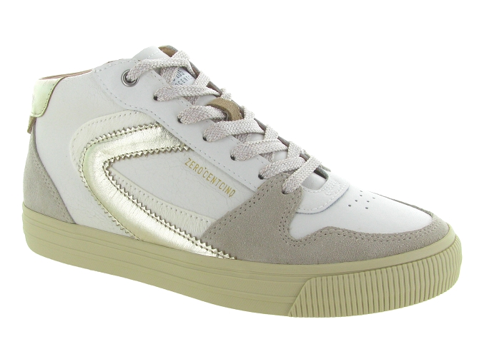 baskets et sneakers - Montante - femme - Cuir - Gris - 0.105