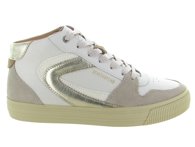 baskets et sneakers - Montante - femme - Cuir - Gris - 0.1056765501_2