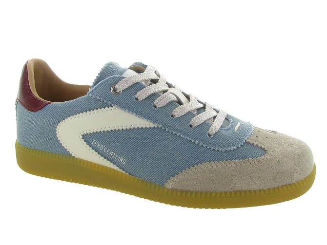 baskets et sneakers - Tendance - femme - Cuir - Bleu - 0.105