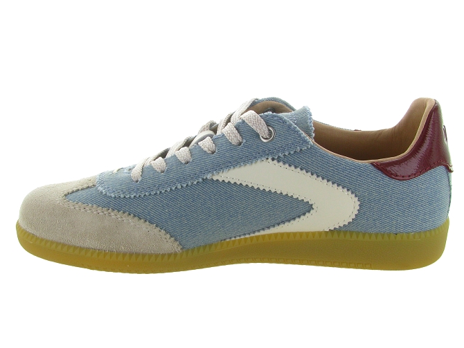 baskets et sneakers - Tendance - femme - Cuir - Bleu - 0.1056765601_4