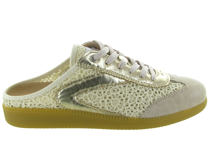 baskets et sneakers - Tendance - femme - Cuir - Beige - 0.1056765801_2