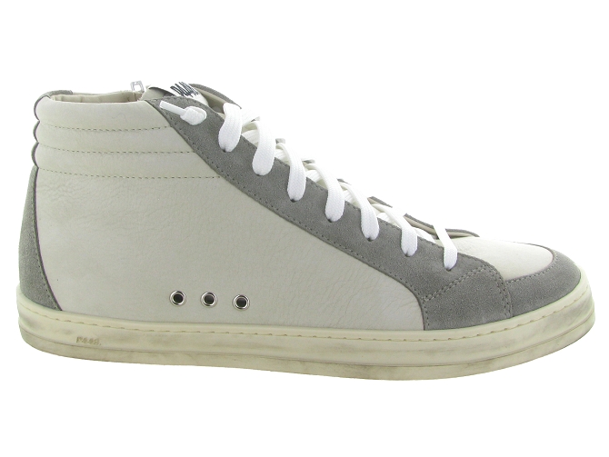 baskets et sneakers - Tendance - homme - Cuir - Gris - P4486766101_2