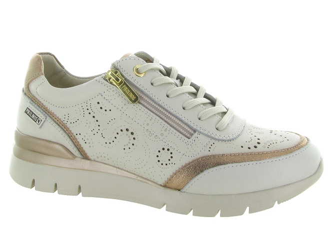 baskets et sneakers - Confort - femme - Cuir - Beige - Pikolinos