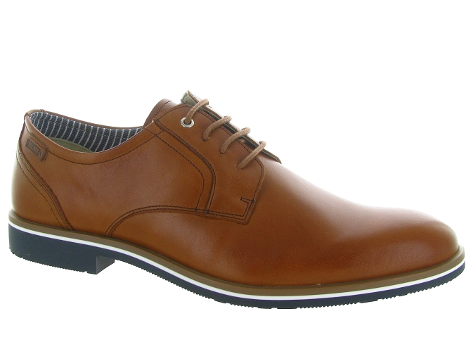 chaussures a lacets - Cérémonie - homme - Cuir - Marron - Pikolinos